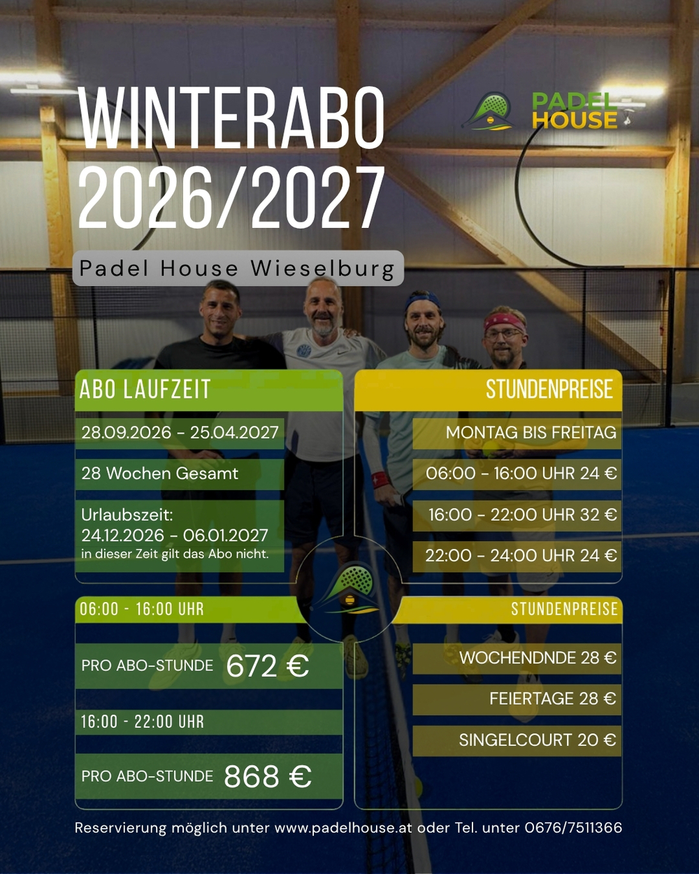 Hallen Winter Abo 2026/2027